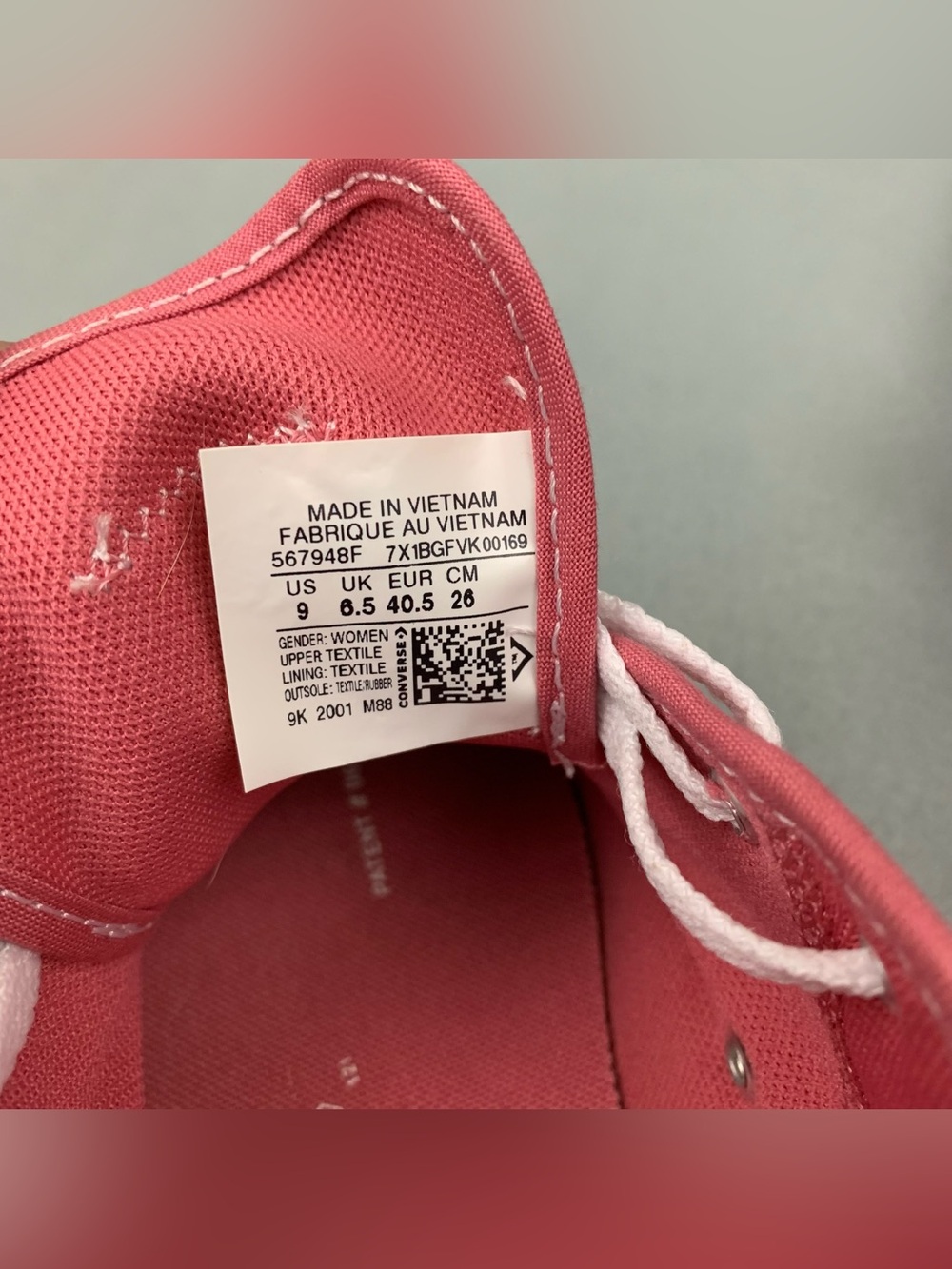 Converse Shoes Womens 9 Pink Chuck Taylor All Star Dainty Mule Slip On Sneaker - Picture 11 of 11
